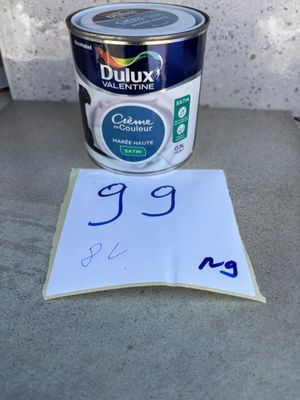 Ensemble de peinture Dulux Valentine Crème de Couleur, teint…