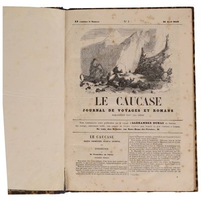 un livre ouvert sur lequel figure l'image d'un homme dans un bateau sur l'eau