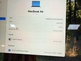 a computer screen with a macbook air screen on it