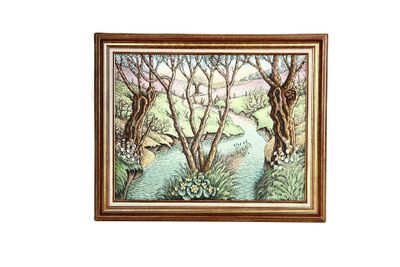 Eugène JANDIK (1919-2012). La bibiche en été.