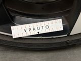 a close up of a sticker on the front of a car
