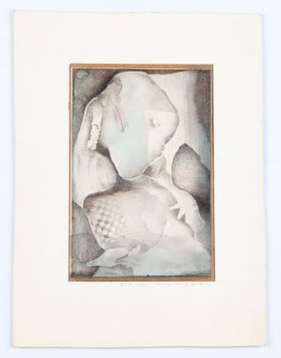 dessin représentant un oiseau blanc perché sur une feuille de papier