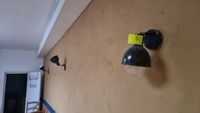Ensemble de 3 lustres à 1 bras de lumière à décor d'un réa e… (photo 3)