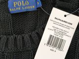 polo ralph lauren men ' s cable knit crew neck pullover sweater