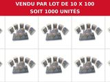 six images différentes représentant un paquet de cartes sur fond blanc