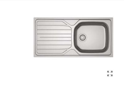 Lot comprenant un évier de cuisine Franke , en inox anti-ray…