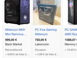 screenshot of a store listing page with a number of products on it