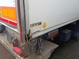 a truck that is parked on the side of the road