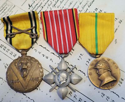 Belgique : médaille de la Reconnaissance, Commémorative 39-4…