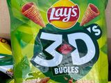 a bag of potato chips sitting on a table