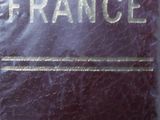 a close up of a book with the word france written on it