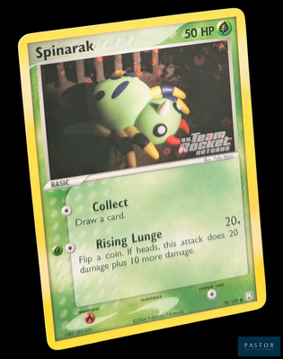 une photo d'une carte Pokémon sur laquelle figure une grenouille