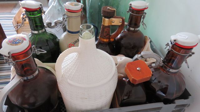 Lot de bouteilles 