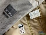 an image of a close up of a jacket with a label on it