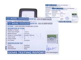 two id cards with a picture of a dog and a picture of a dog
