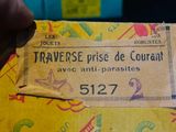 a person holding a ticket for a train ride
