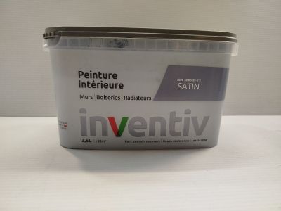 INVENTIV - Peinture intérieure - Bleu Tempête n°3 - Satin 2,…