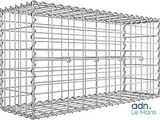 a wire cage for a large animal in a white background