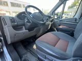 the interior of a truck with the driver ' s seat up