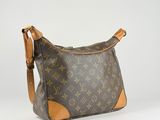 louis vuitton monogram canvas and leather shoulder bag