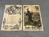 deux livres posés par terre