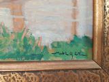 a picture of a picture of a painting on the wall