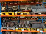 a large rack with many different types of tools on it