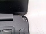 a close up view of a laptop computer with a keyboard