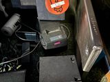 a lot of electronics that are sitting in the back of a truck