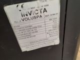 a sign on the side of a refrigerator that says invicta voluspa