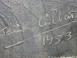 an image of a chalkboard with a drawing of a man and a woman
