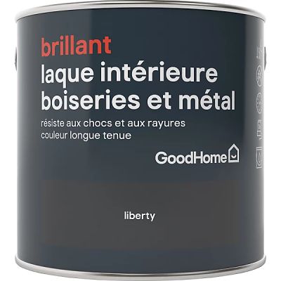 997/ Laque boiseries et métal GoodHome LIBERTY NOIR 2,…