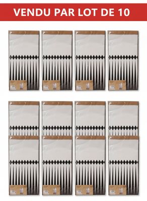Lot de 10 - HOOMARK - Sac de rangement en papier - 310x155x6…