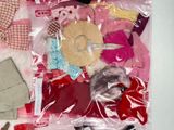 a picture of a bag full of clothes and accessories