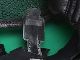 a close up view of the inside of a backpack