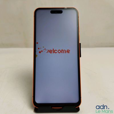 l'arrière d'un téléphone sur lequel s'affiche l'écran d'accueil