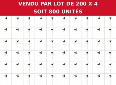 vente par lot de 200 x 4 soit 800 unites