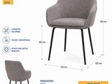 un schéma de chaise avec ses dimensions et les mesures correspondantes