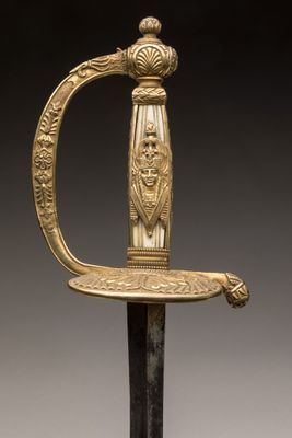 Epée de membre de l’institut d’Egypte. Monture en bronze dor… - Photo 1