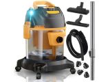 an image of a vacuum cleaner with a hose and accessories