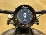 a close up of a motorcycle with a speedometer on it