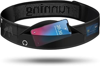 une image représentant une ceinture connectée contenant un téléphone portable