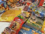 a lot of toys that are sitting on a table