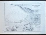 a picture of a map of the coast of the ocean