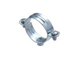 a close up of a couple of clamps on a white background