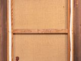 an image of a picture of a window frame with a brown background
