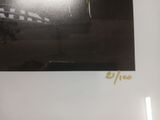 a picture of a black and white picture of a train