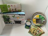 many items that are sitting on a shelf next to each other