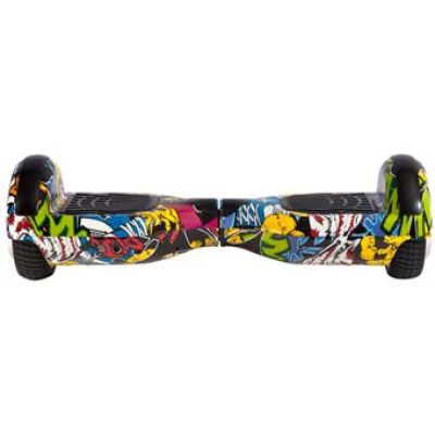 Le Hoveboard est décoré de bandes dessinées