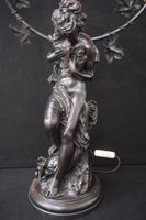 Belle et grande lampe décorative en résine - « Jeune femme a… (photo 2)